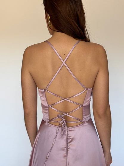 VESTIDO ROSA 9563