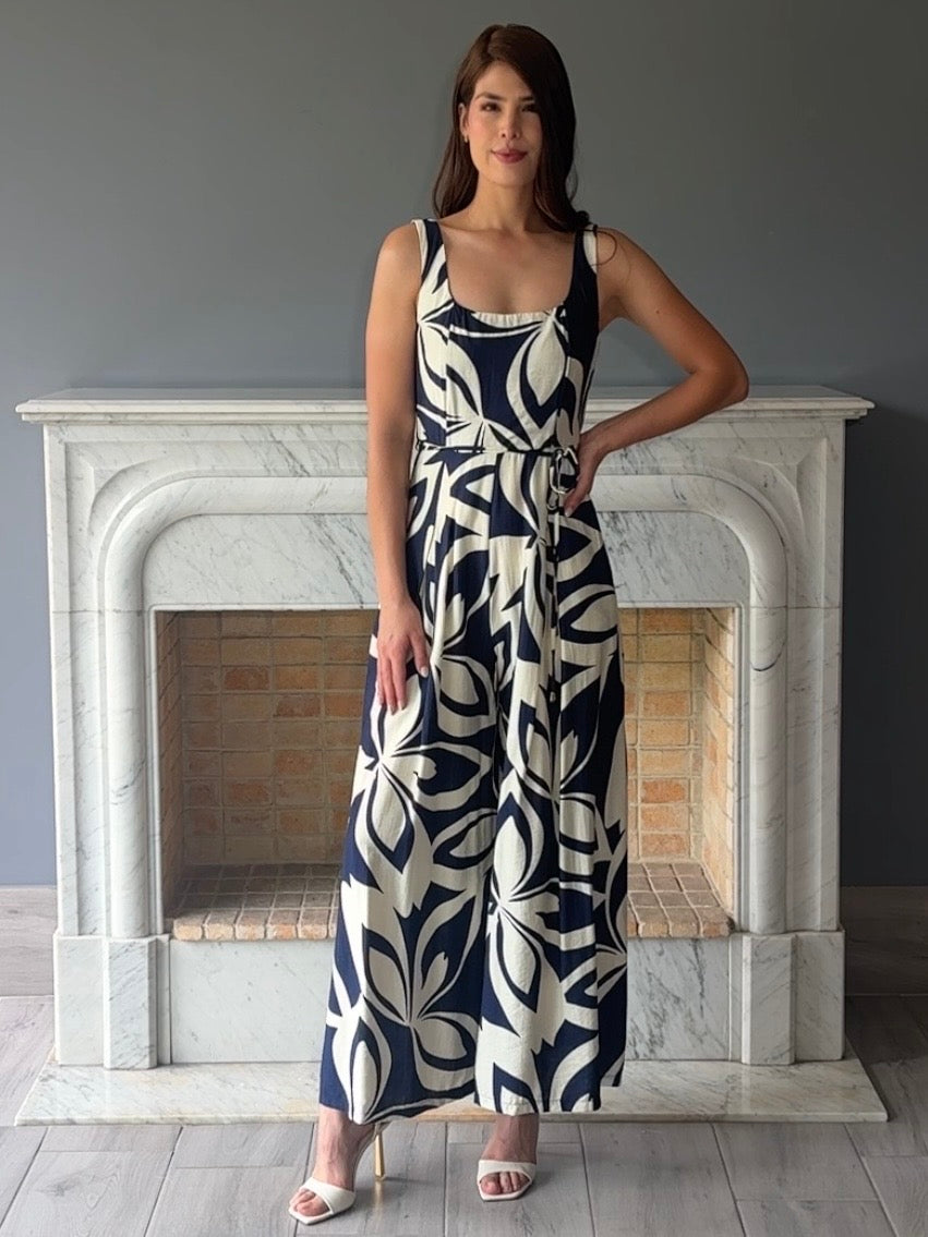 JUMPSUIT ESTAMPADO AZUL 3794H