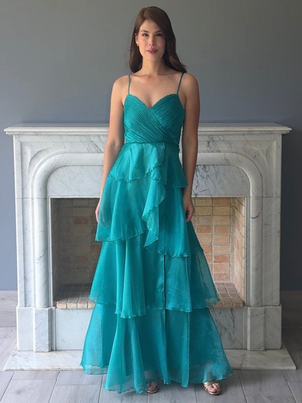 VESTIDO AZULVERDE 3833