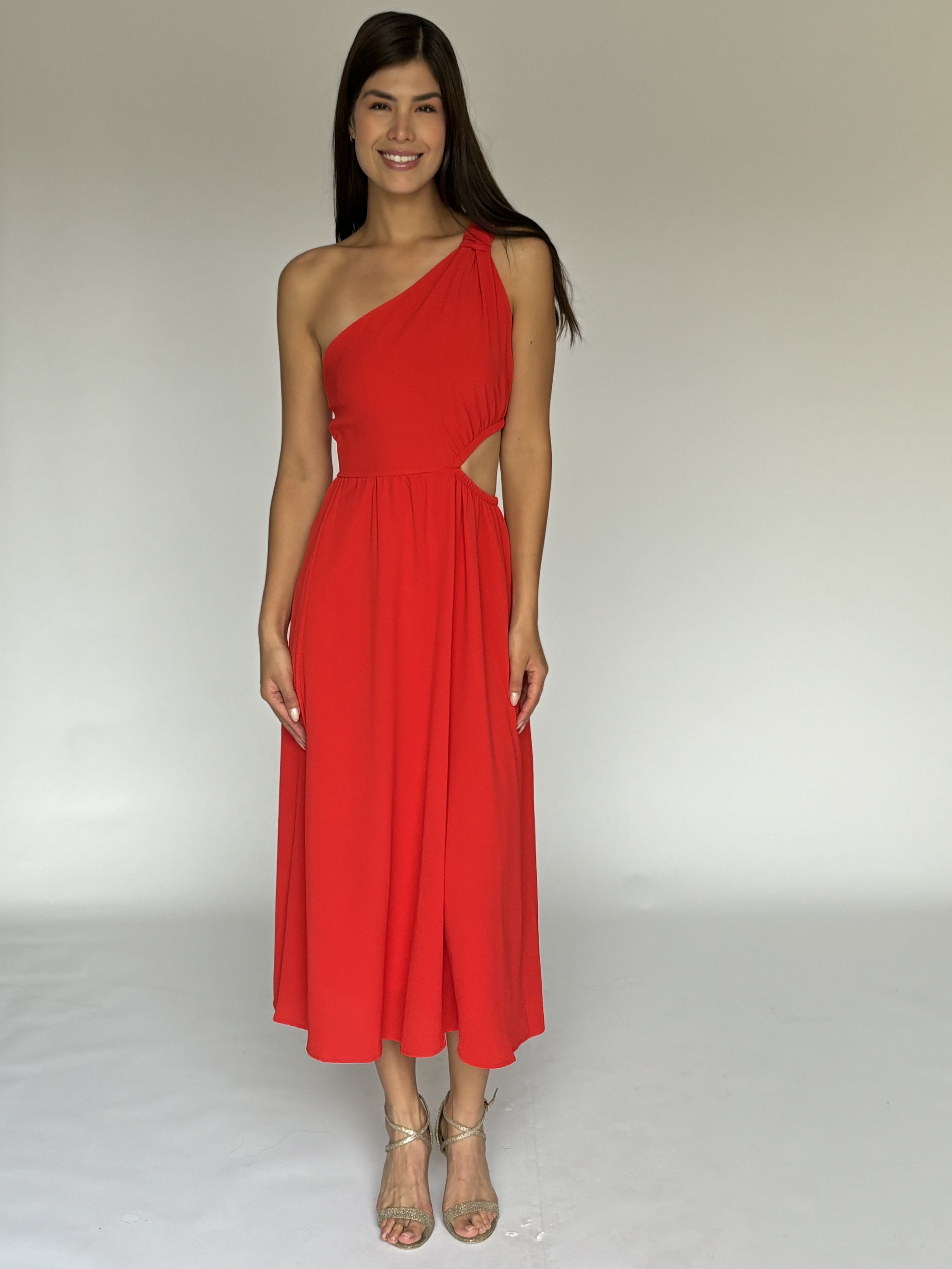VESTIDO ROJO 7329