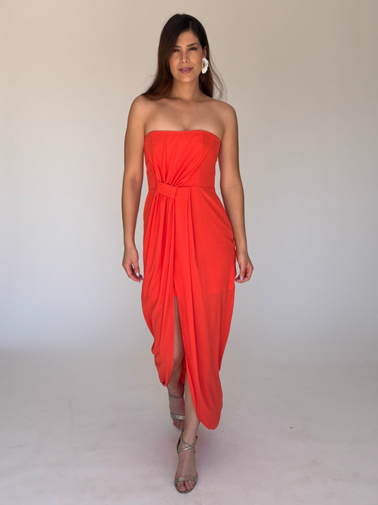 VESTIDO NARANJA 507771