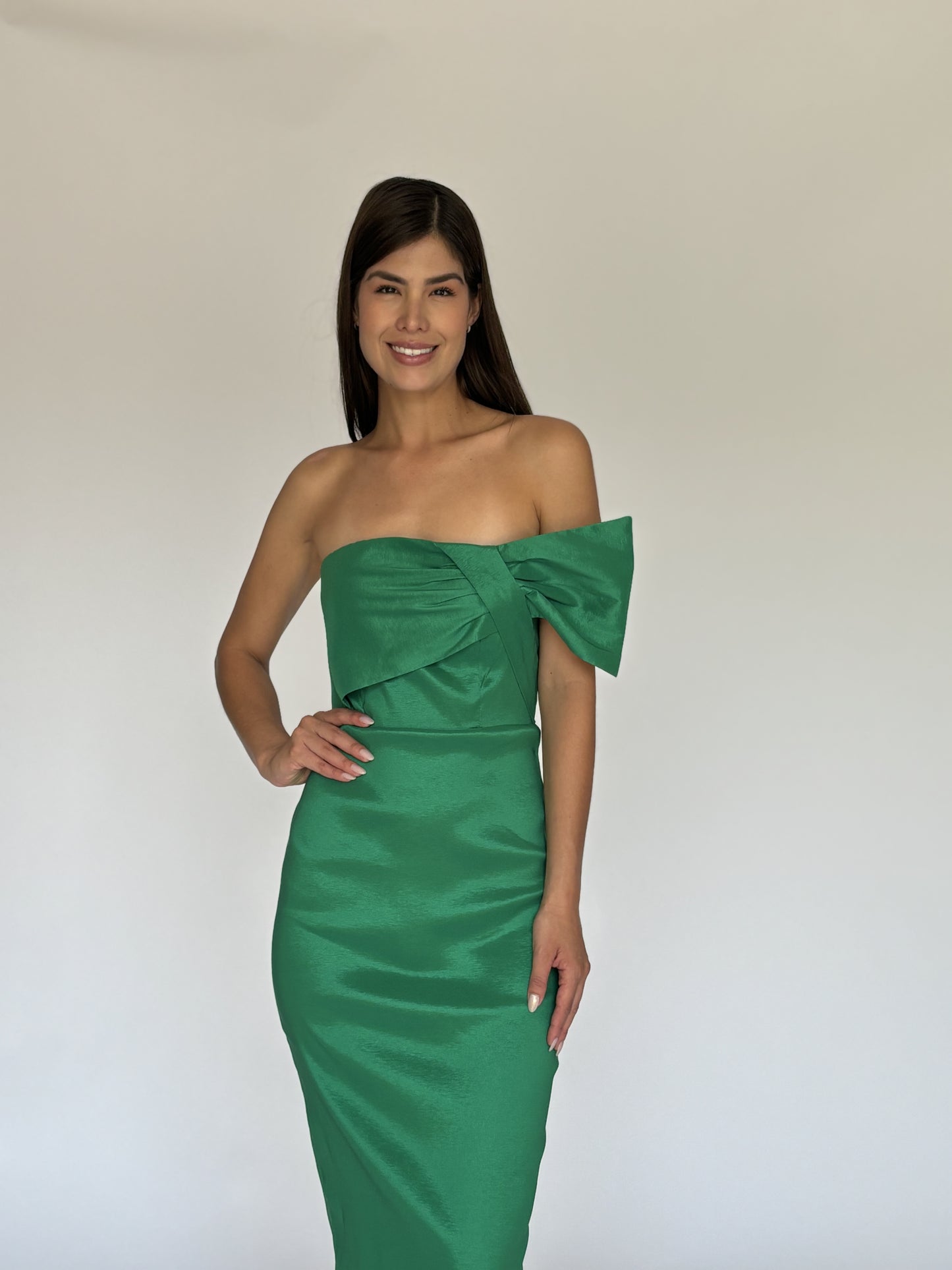 VESTIDO VERDE 1227