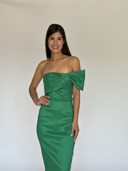 VESTIDO VERDE 1227