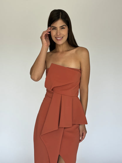 VESTIDO NARANJA SMP