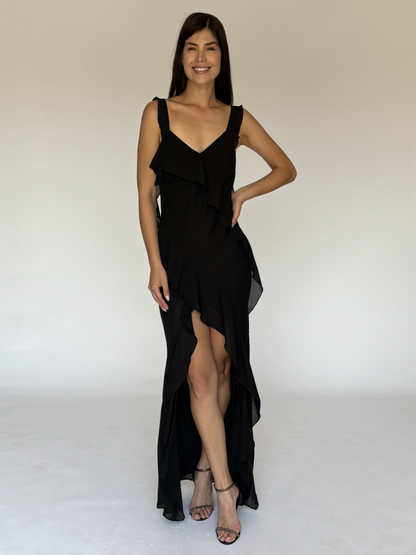 VESTIDO NEGRO 10442