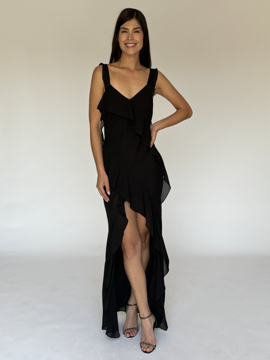 VESTIDO NEGRO 10442