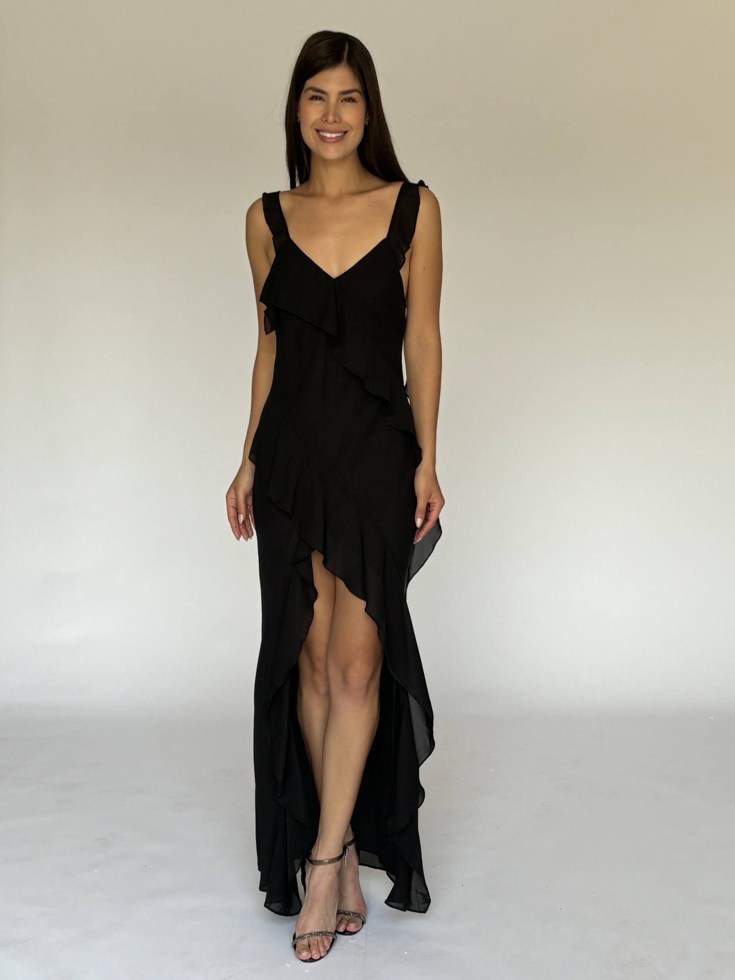 VESTIDO NEGRO 10442