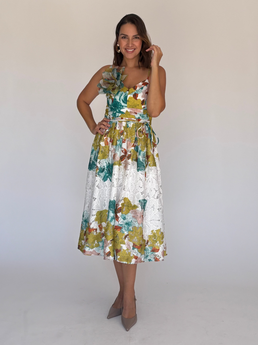 VESTIDO MIDI D5689