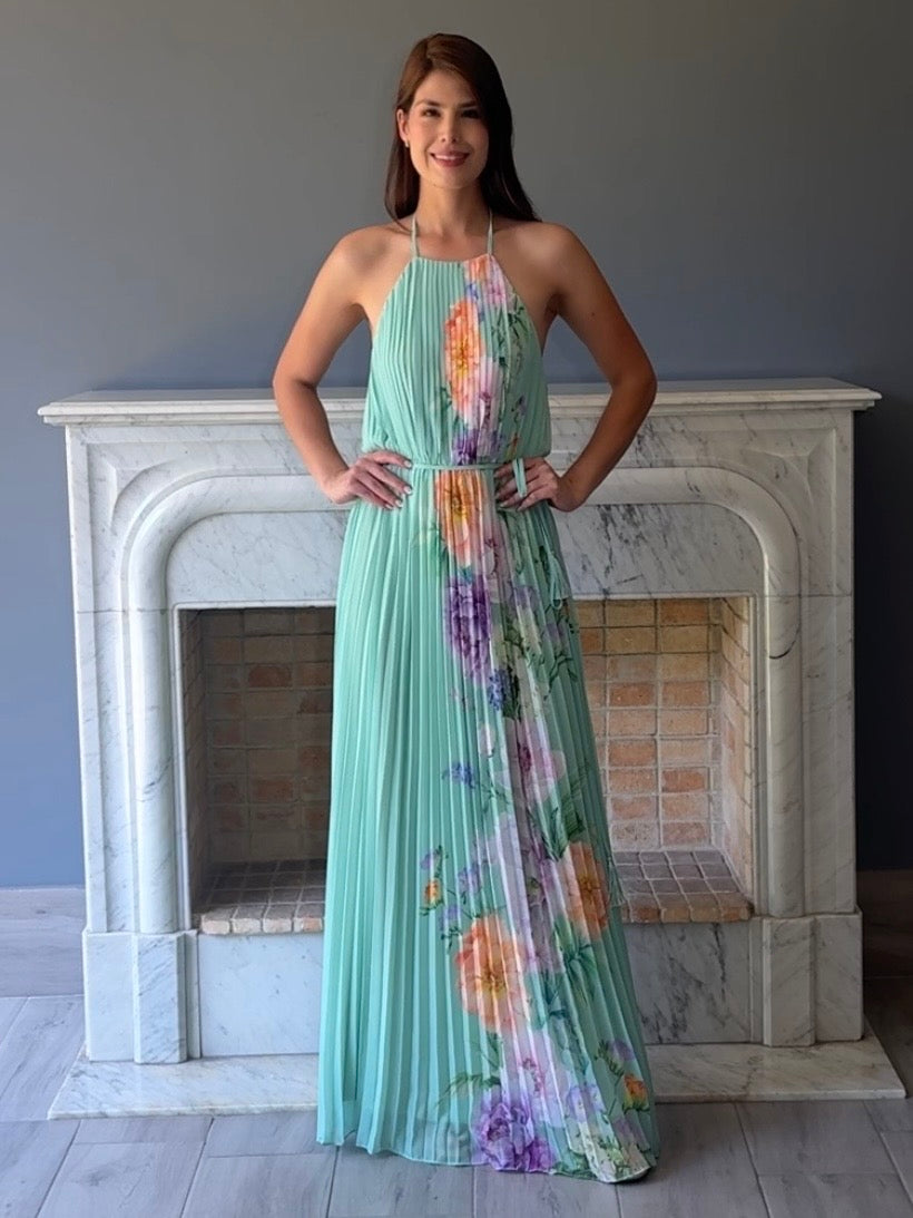 VESTIDO VERDE DM4124