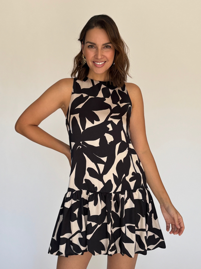 VESTIDO NEGRO D8932