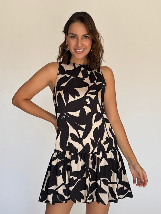 VESTIDO NEGRO D8932