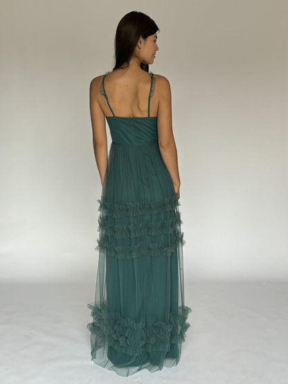 VESTIDO VERDE 21940