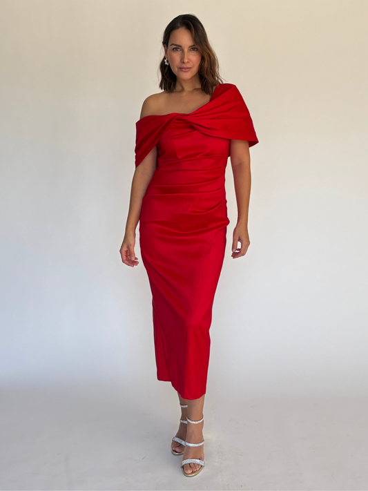 VESTIDO ROJO 507809