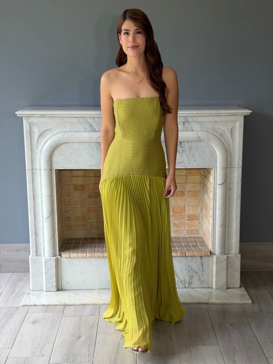 VESTIDO VERDE D11902