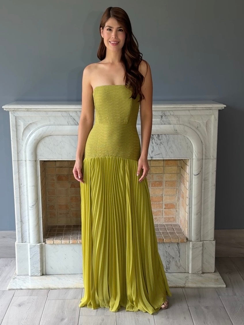 VESTIDO VERDE D11902