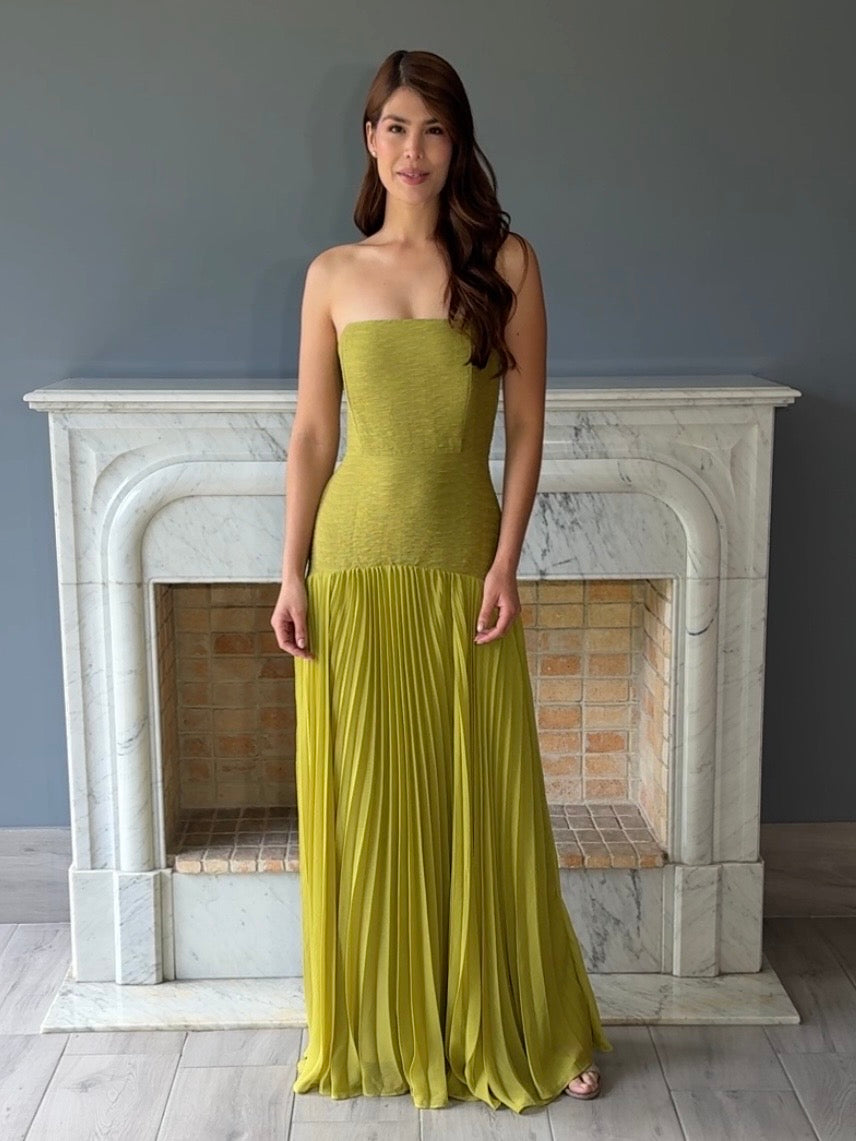 VESTIDO VERDE D11902