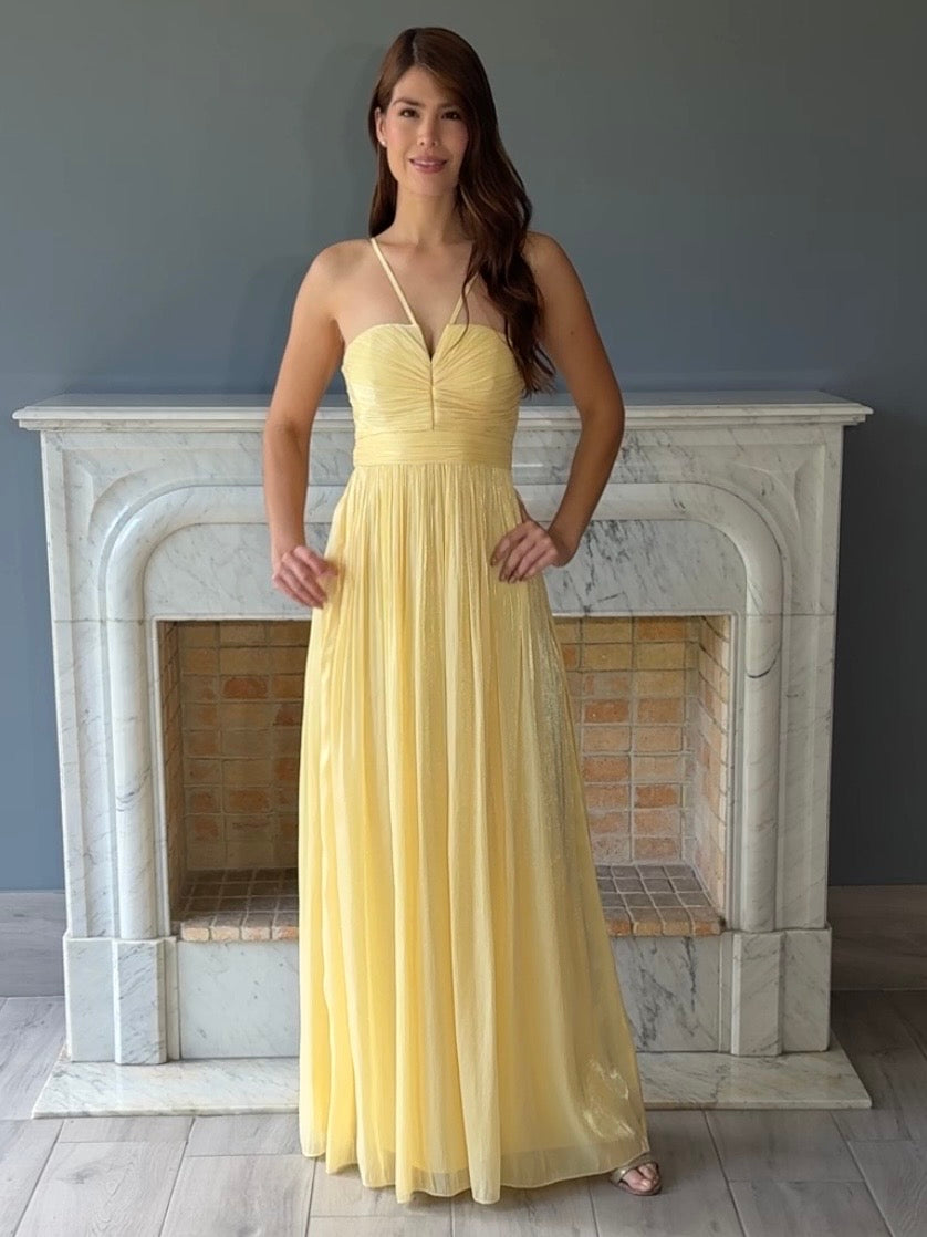 VESTIDO AMARILLO 9736