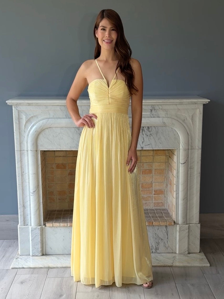 VESTIDO AMARILLO 9736