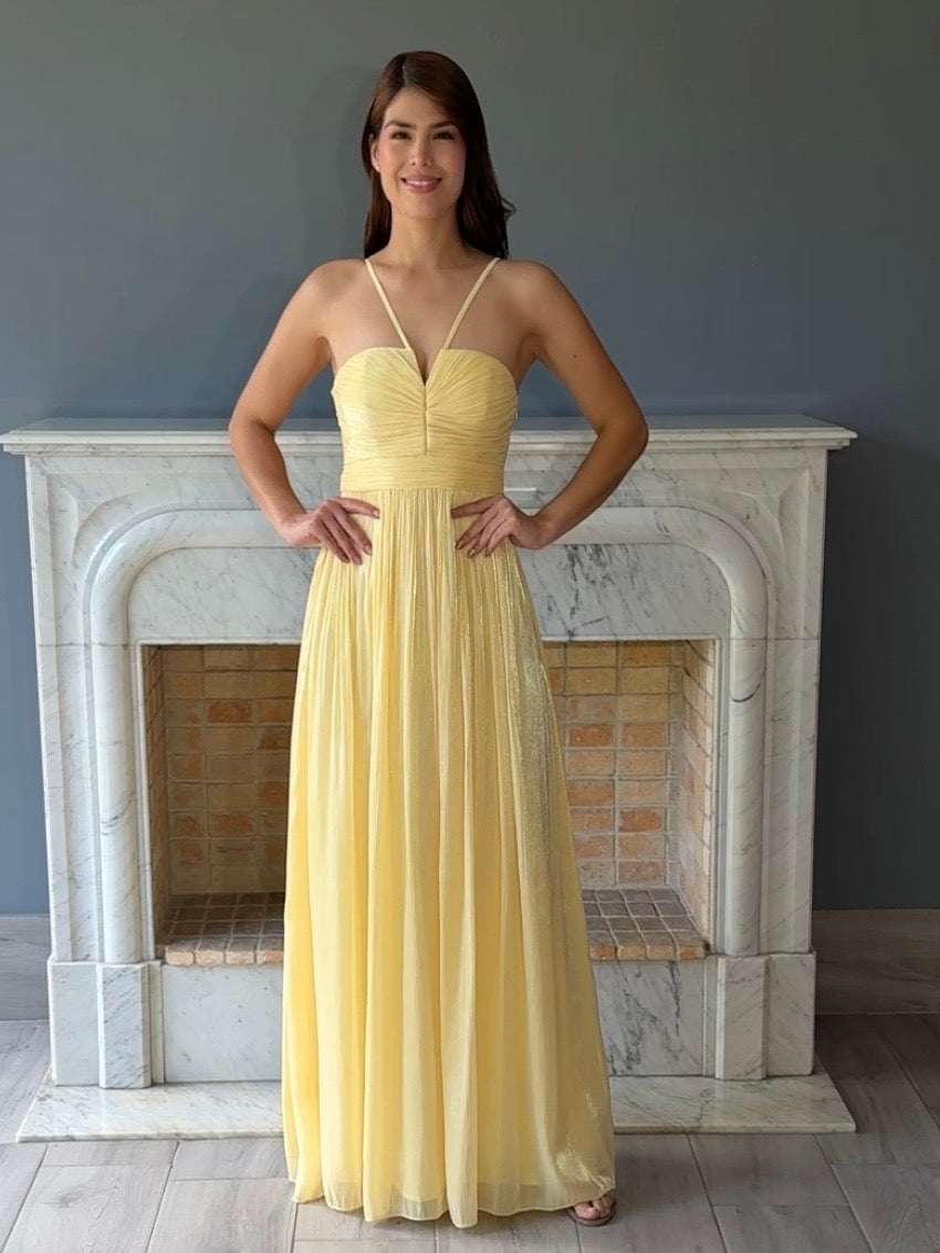 VESTIDO AMARILLO 9736