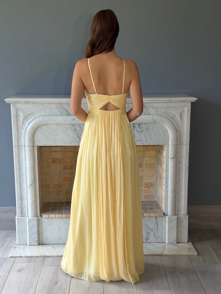 VESTIDO AMARILLO 9736