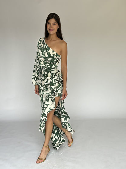 VESTIDO VERDE 10411
