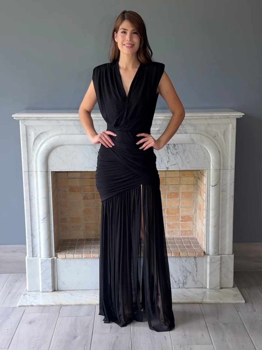 VESTIDO NEGRO C6831