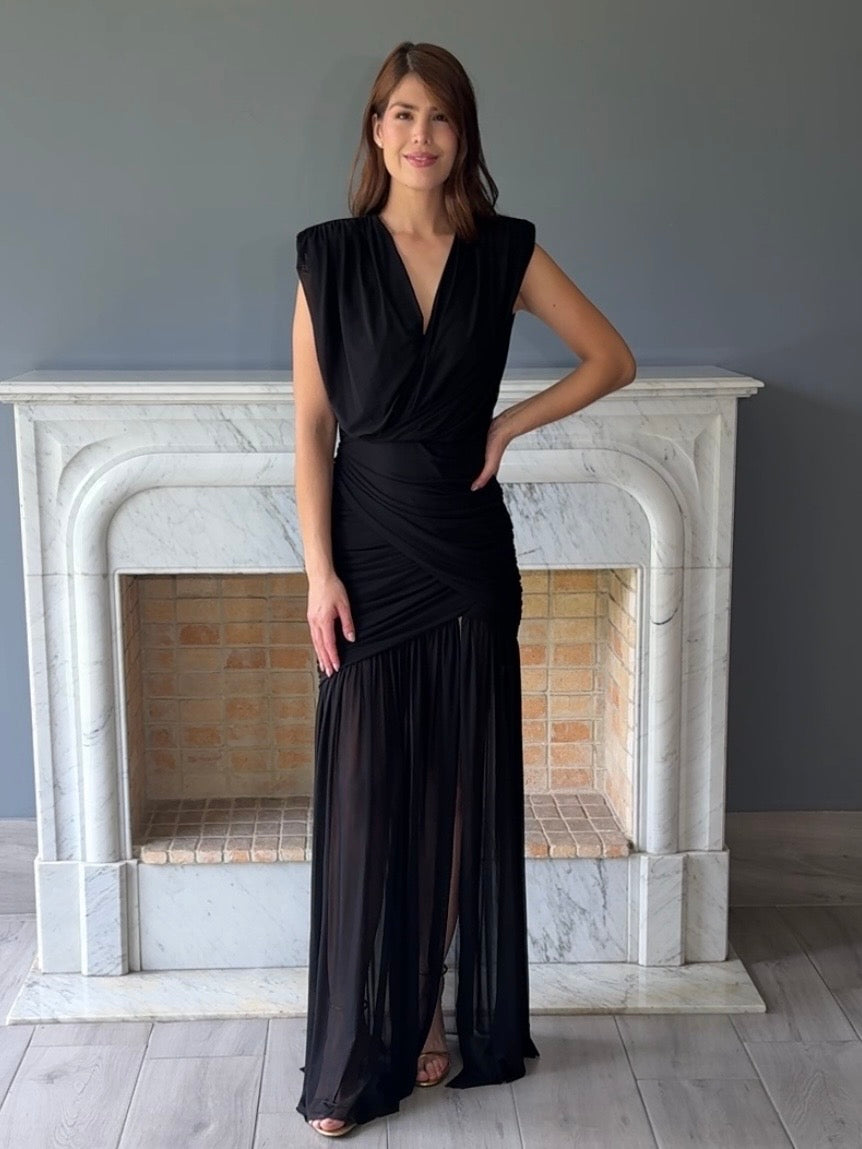 VESTIDO NEGRO C6831