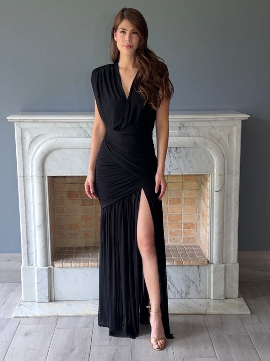 VESTIDO NEGRO C6831