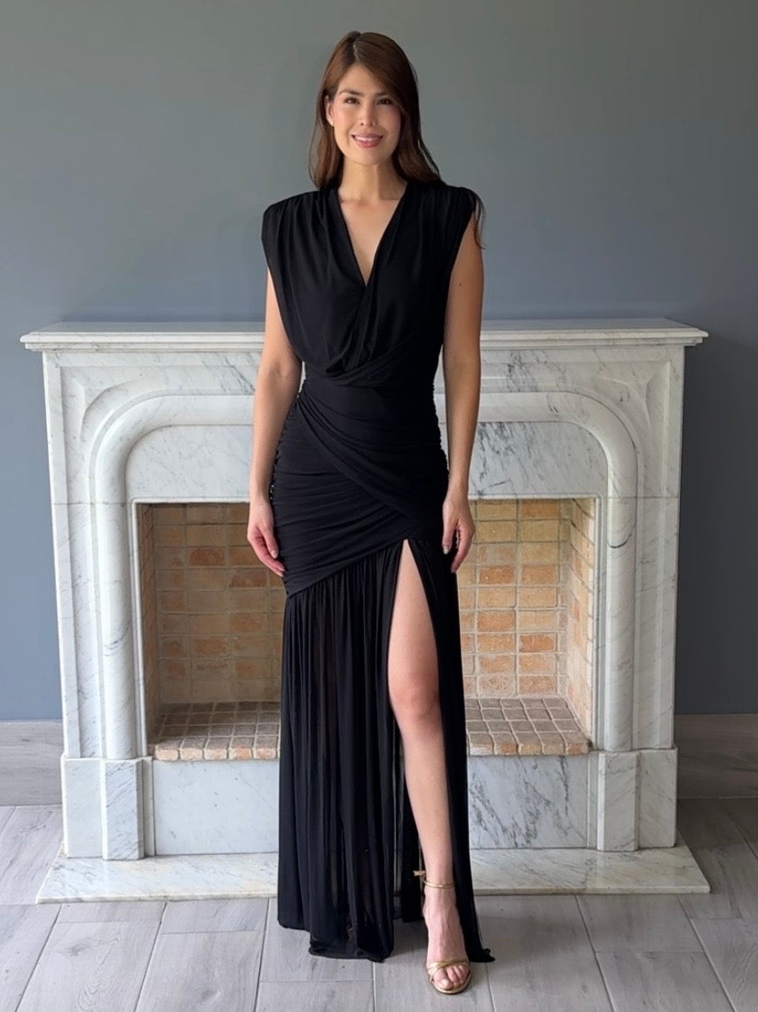 VESTIDO NEGRO C6831