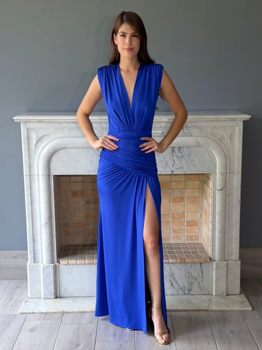 VESTIDO AZUL C6903
