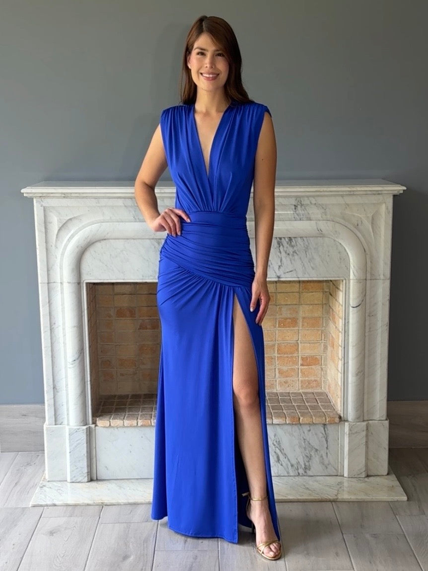VESTIDO AZUL C6903