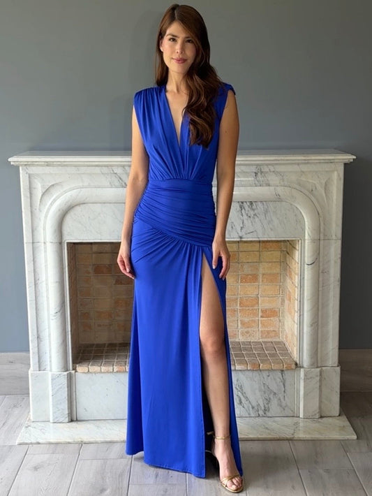 VESTIDO AZUL C6903