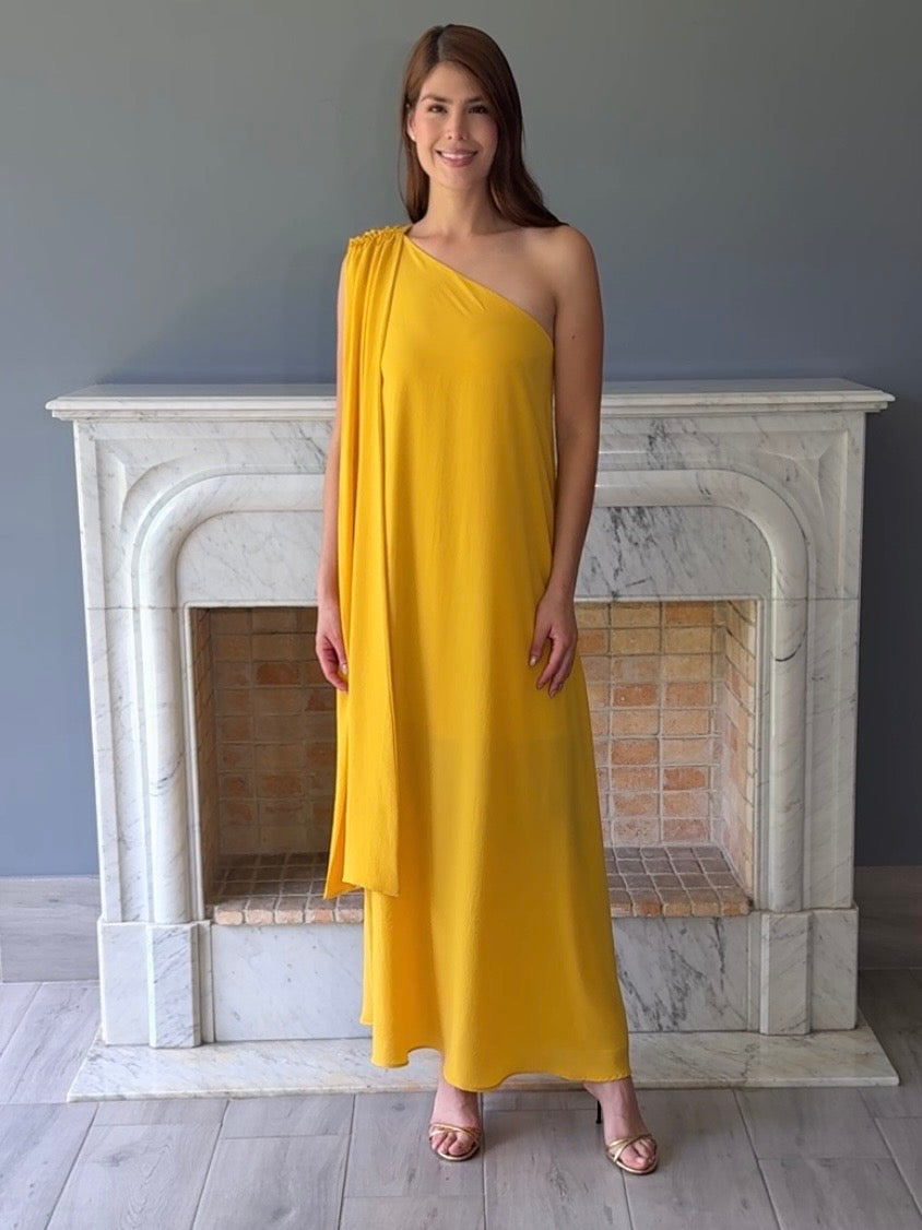 VESTIDO AMARILLO D9343