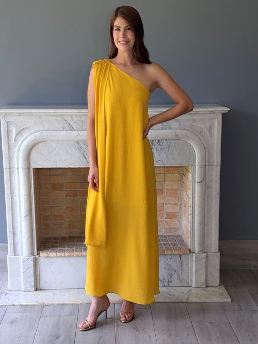 VESTIDO AMARILLO D9343