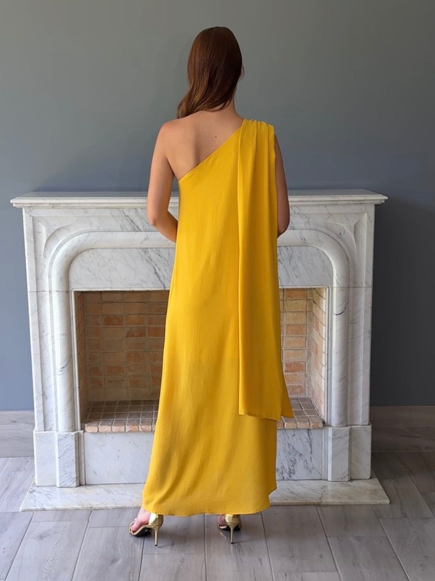 VESTIDO AMARILLO D9343