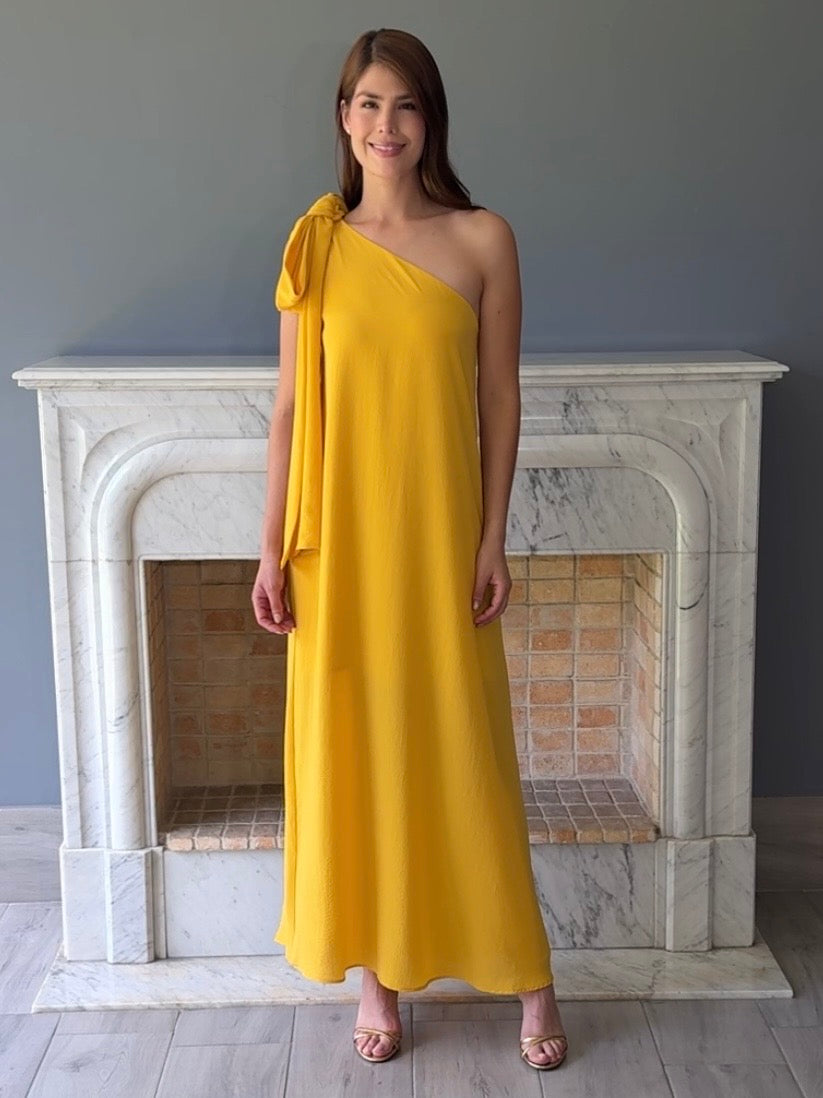 VESTIDO AMARILLO D9343
