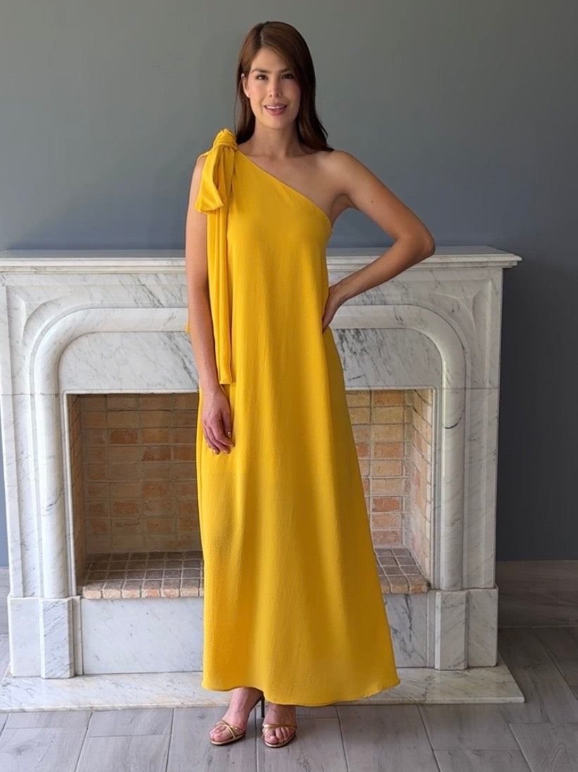 VESTIDO AMARILLO D9343
