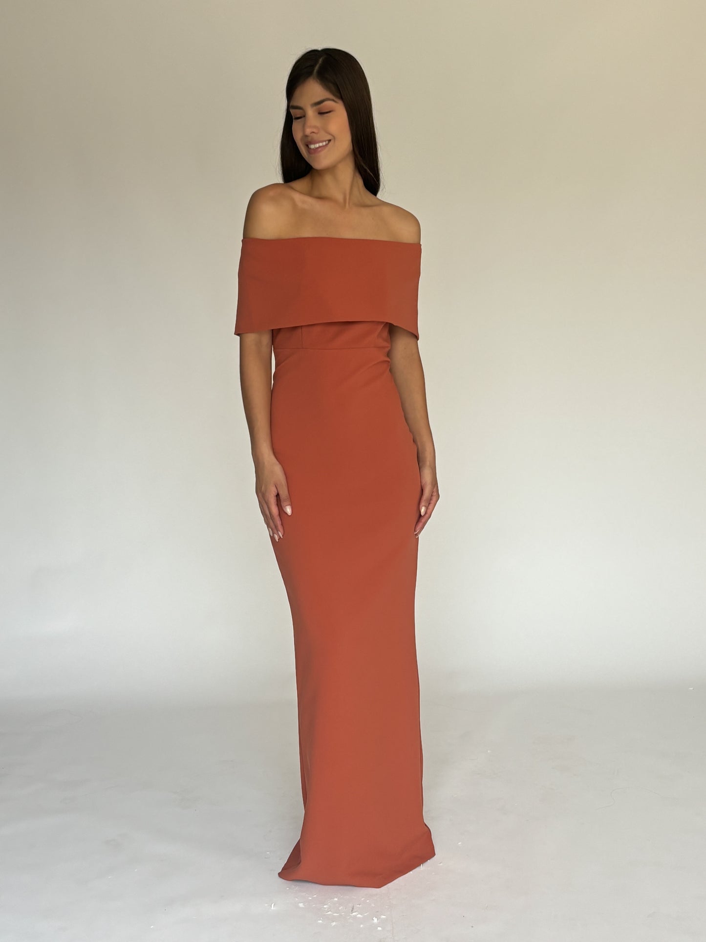 VESTIDO NARANJA 6732