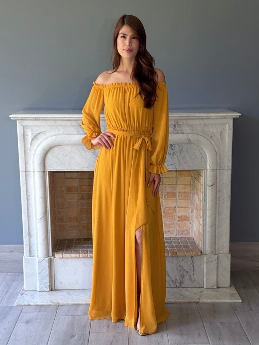 VESTIDO AMARILLO 1426A