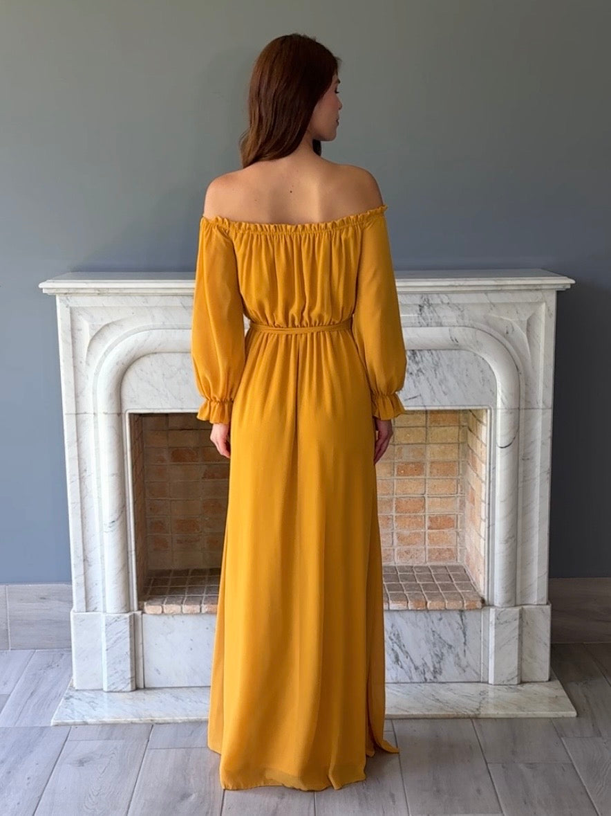 VESTIDO AMARILLO 1426A