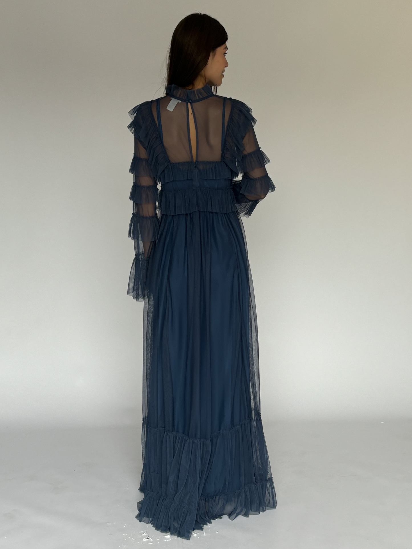 VESTIDO AZUL 7644