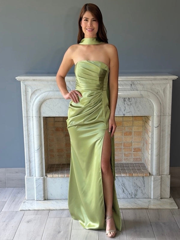 VESTIDO VERDE 22604