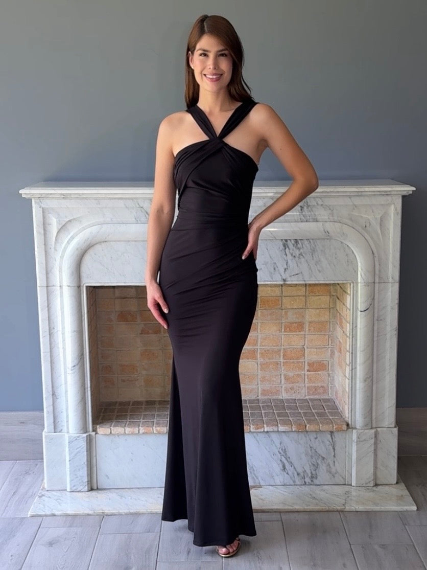 VESTIDO NEGRO C6364
