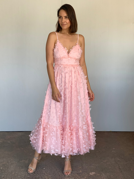 VESTIDO ROSA 5060