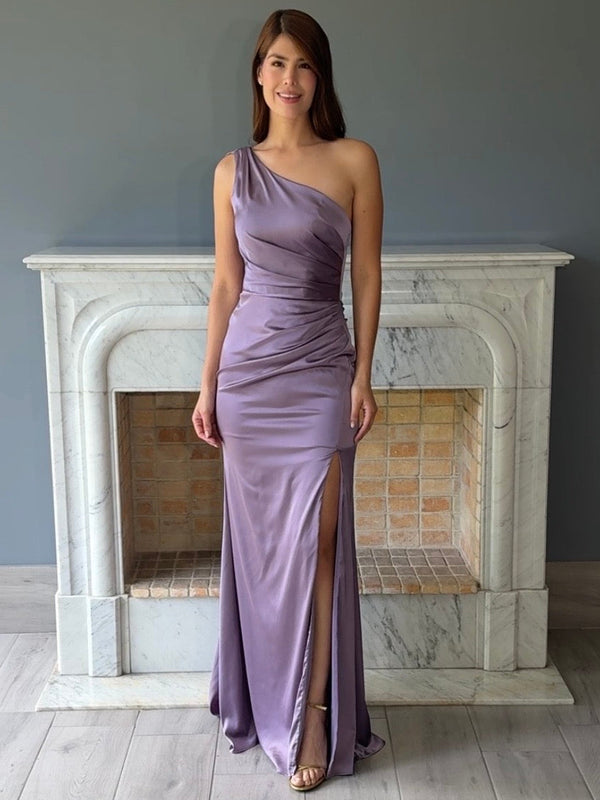 VESTIDO LARGO MORADO 7626