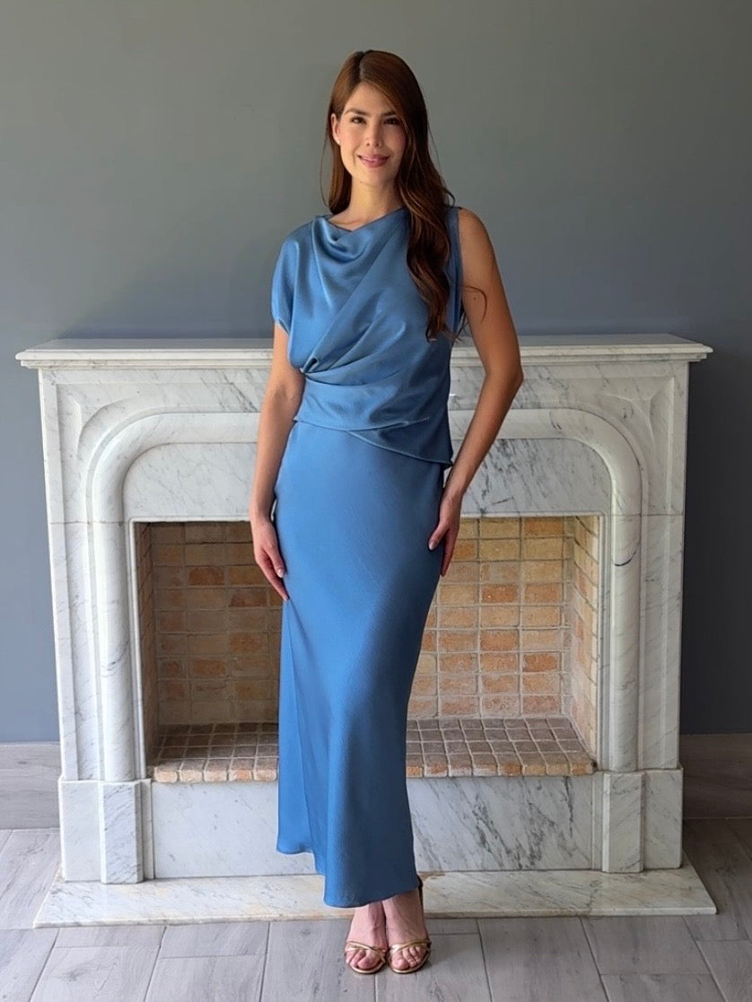 VESTIDO AZUL 9809