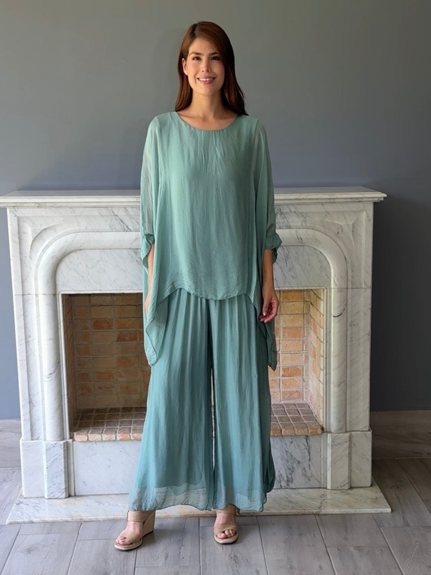 VESTIDO VERDE 2686