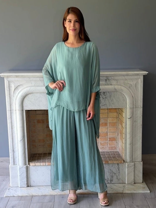VESTIDO VERDE 2686