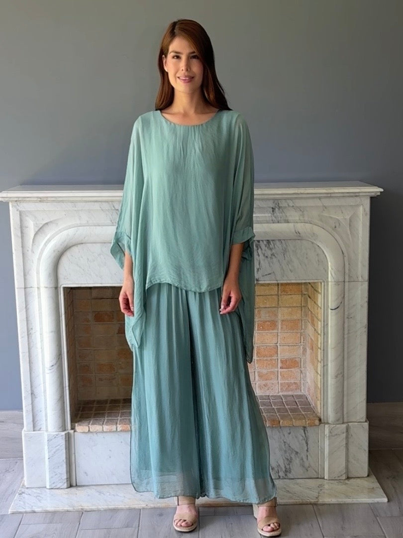 VESTIDO VERDE 2686