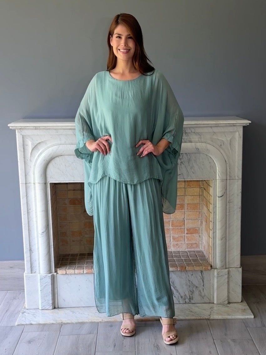 VESTIDO VERDE 2686